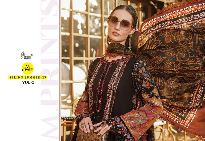 M Print Spring Summer 23 Vol 2 Pakistani Suits Catalog